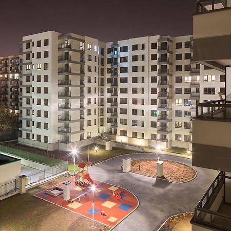 City Aparthotel Ochota Warszawa Exteriör bild